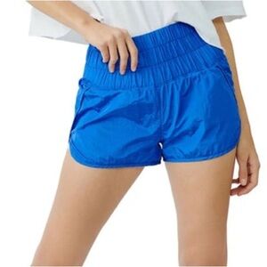 NWOT Free People Movement The Way Home Shorts in Cobalt